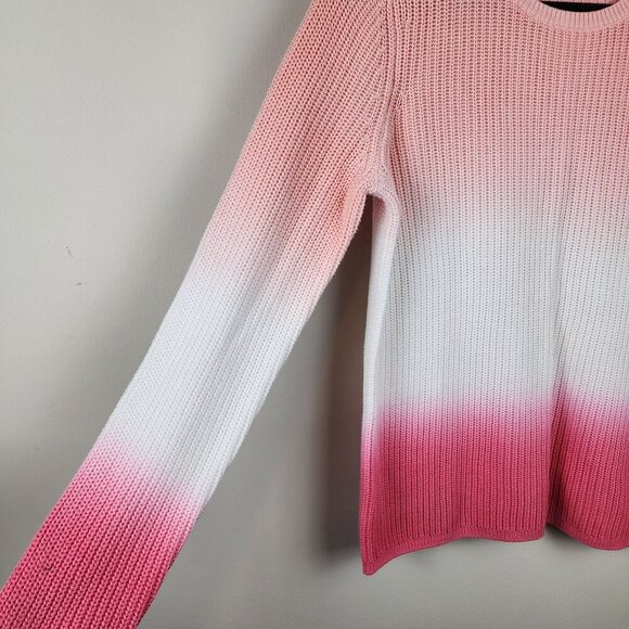 Talbots Petite cotton ombre sweater sz MP women - Picture 4 of 9